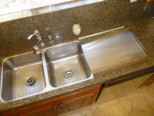 Load image into Gallery viewer, Stainless Steel Kitchen Drainboard